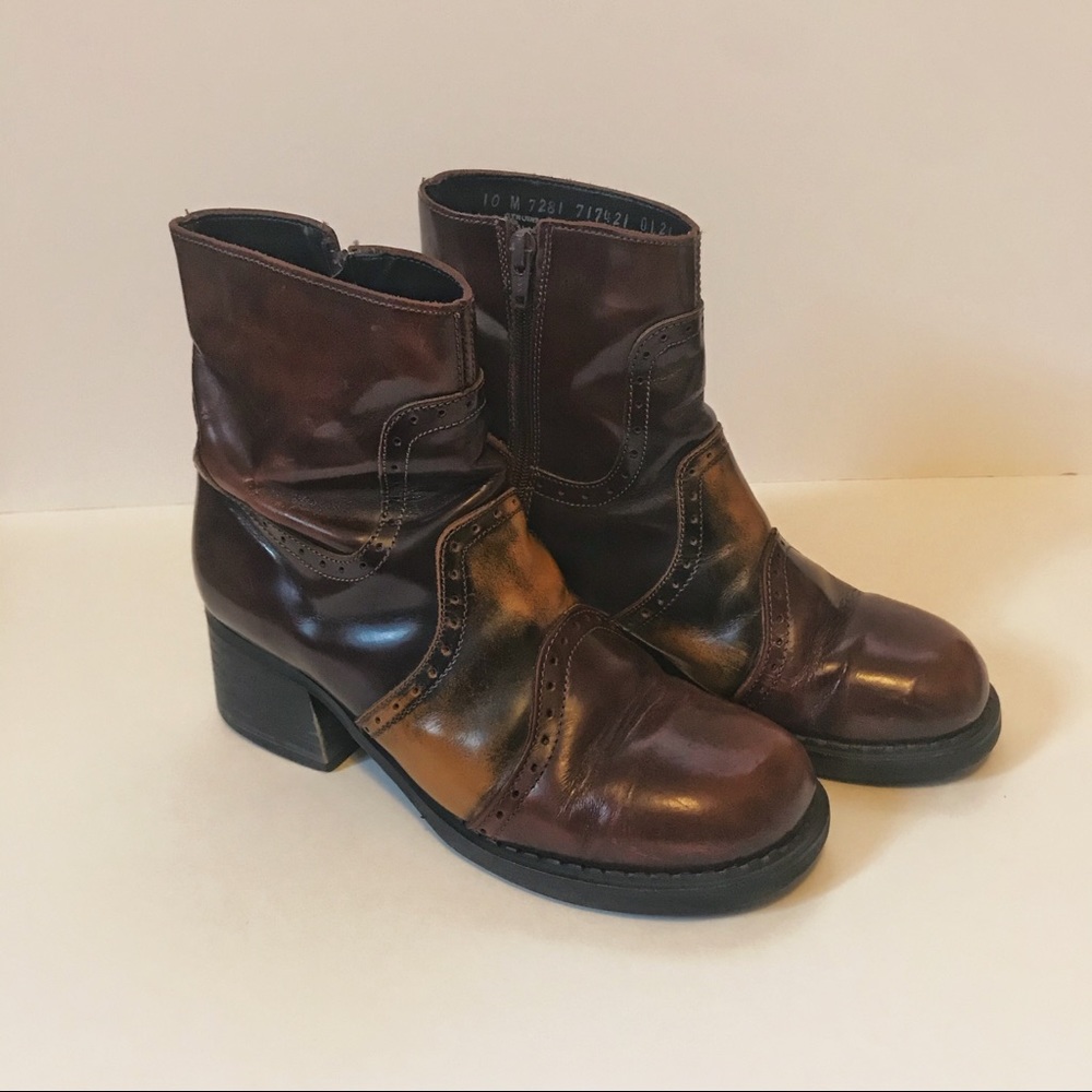Vintage Leather Boots